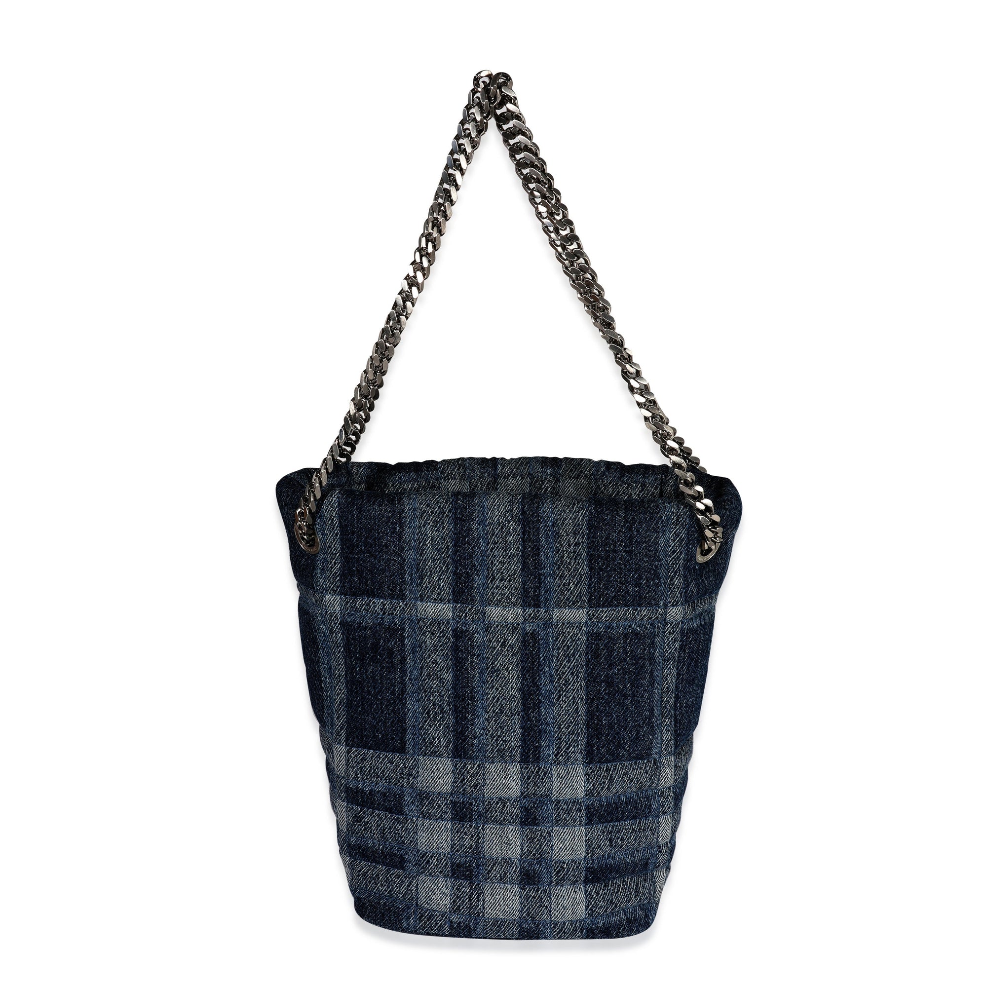 BBERRY Blue Denim Small Lola Bucket Bag