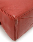 HMS Victoria GM Clutch Red Leather