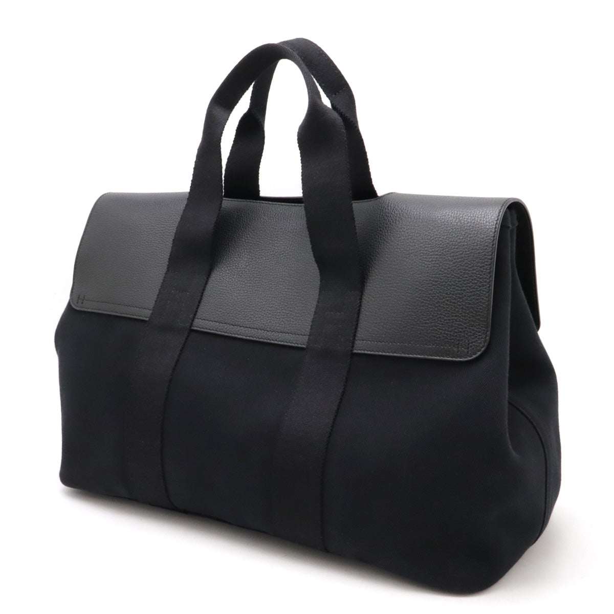 HMS Valparaiso MM Canvas Leather Tote Bag