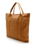HMS Leather Caravan Vertical MM Tote Bag