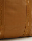 HMS Leather Caravan Vertical MM Tote Bag