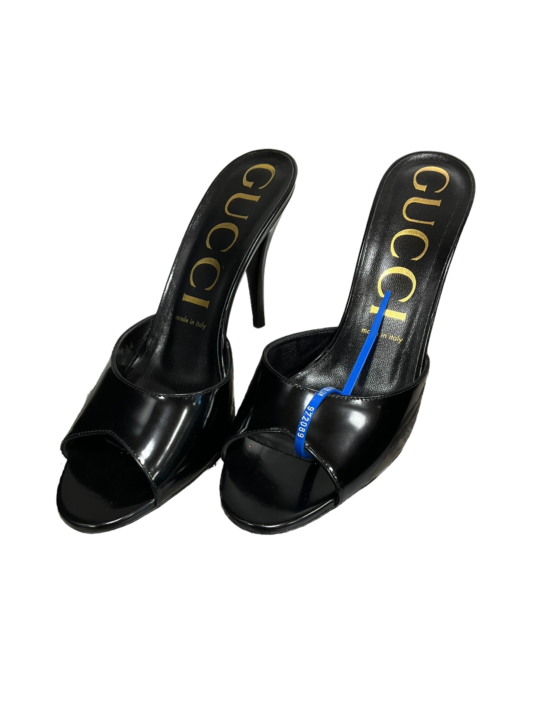 Black Shoes Designer GCCI, Size 8.5