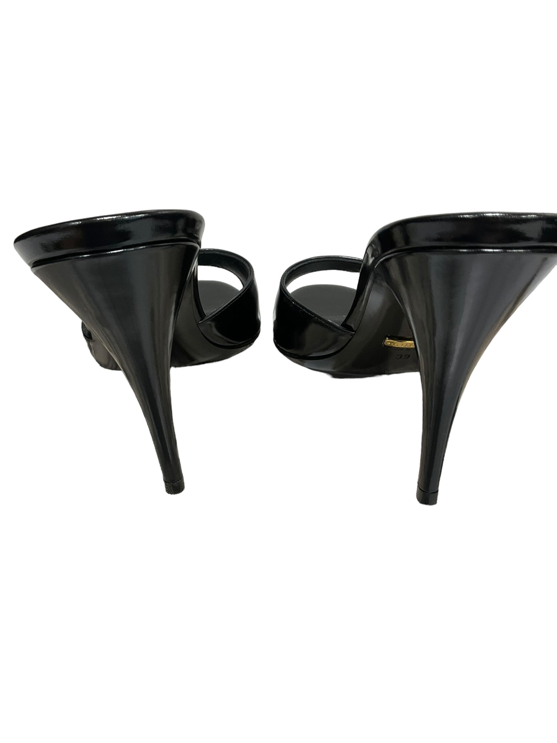 Black Shoes Designer GCCI, Size 8.5