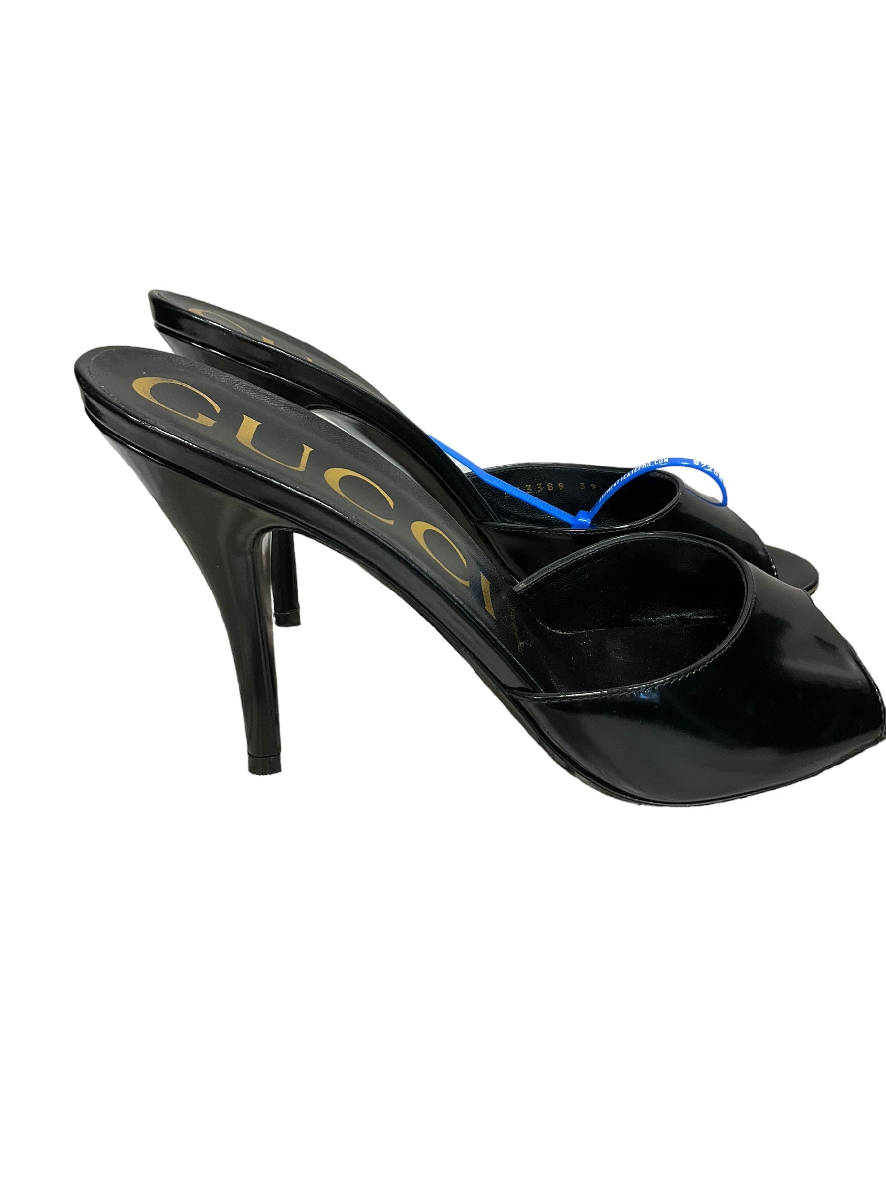 Black Shoes Designer GCCI, Size 8.5