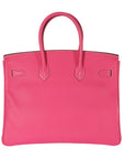 HMS Rose Tyrien Rubis Epsom Candy Birkin 35