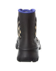 BBERRY Boulder Lace-Up Rubber & Canvas Boot