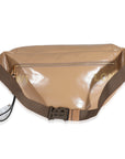 BBERRY Beige Coated Canvas Horseferry Sonny XL Bum Bag