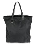 PRD Black Nylon Logo Shopper Tote