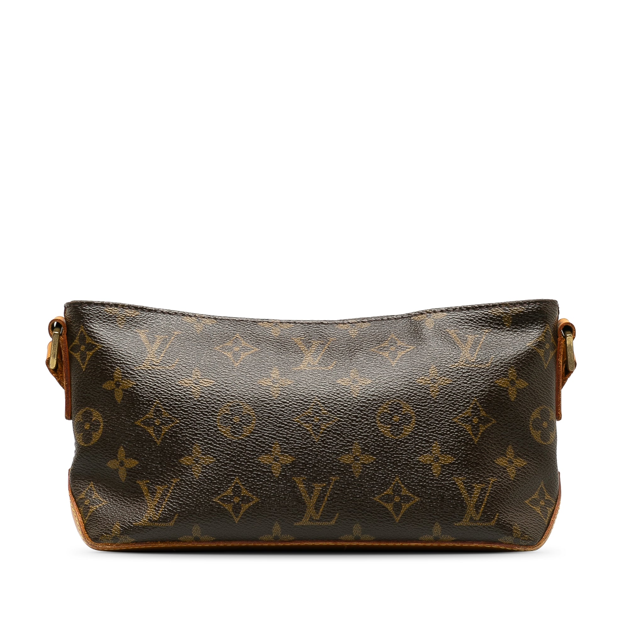 Brown LV Monogram Trotteur Crossbody Bag