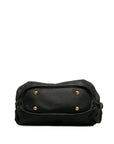Black LV Monogram Mahina XS Crossbody Bag