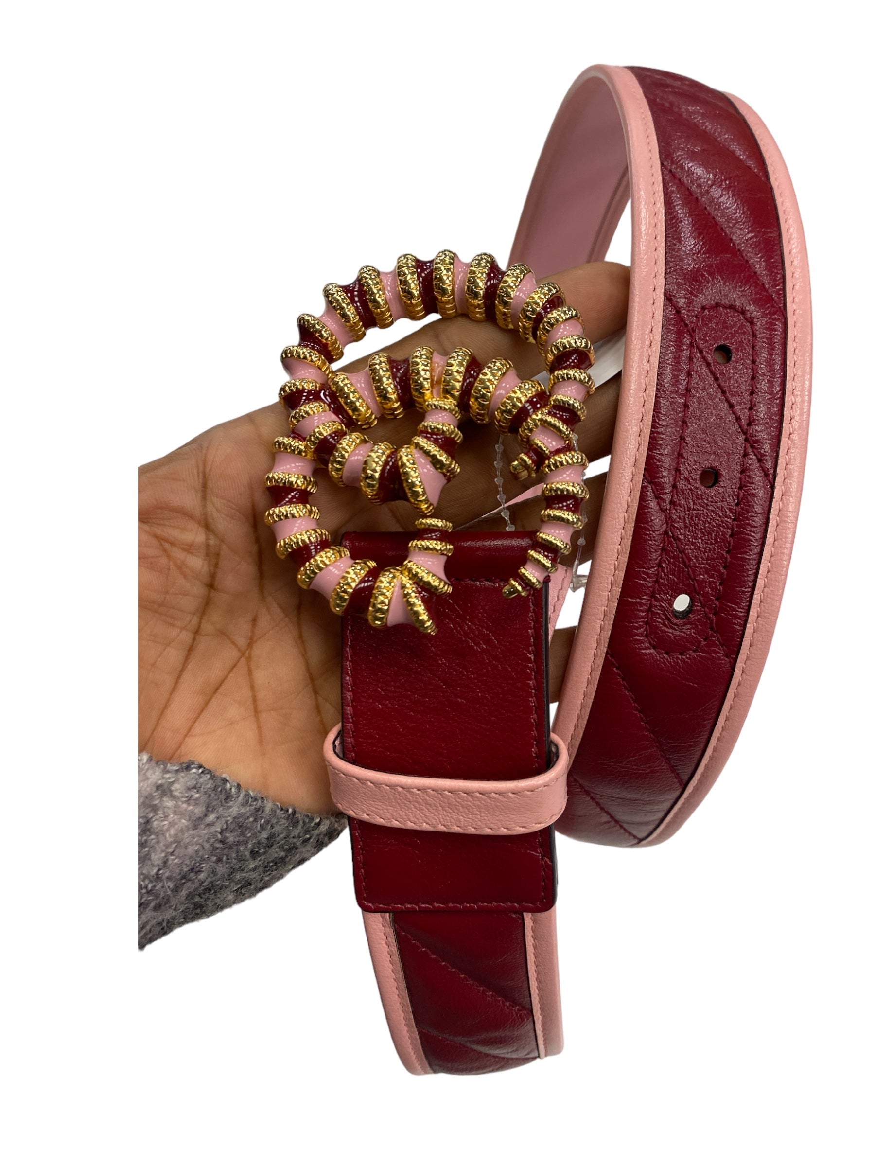 Belt Luxury Designer By GCCI Size:34