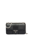 PRD Diagramme Medium Leather Bag Black