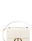 CHRISTIAN D1OR 30 Montaigne Bag Leather White