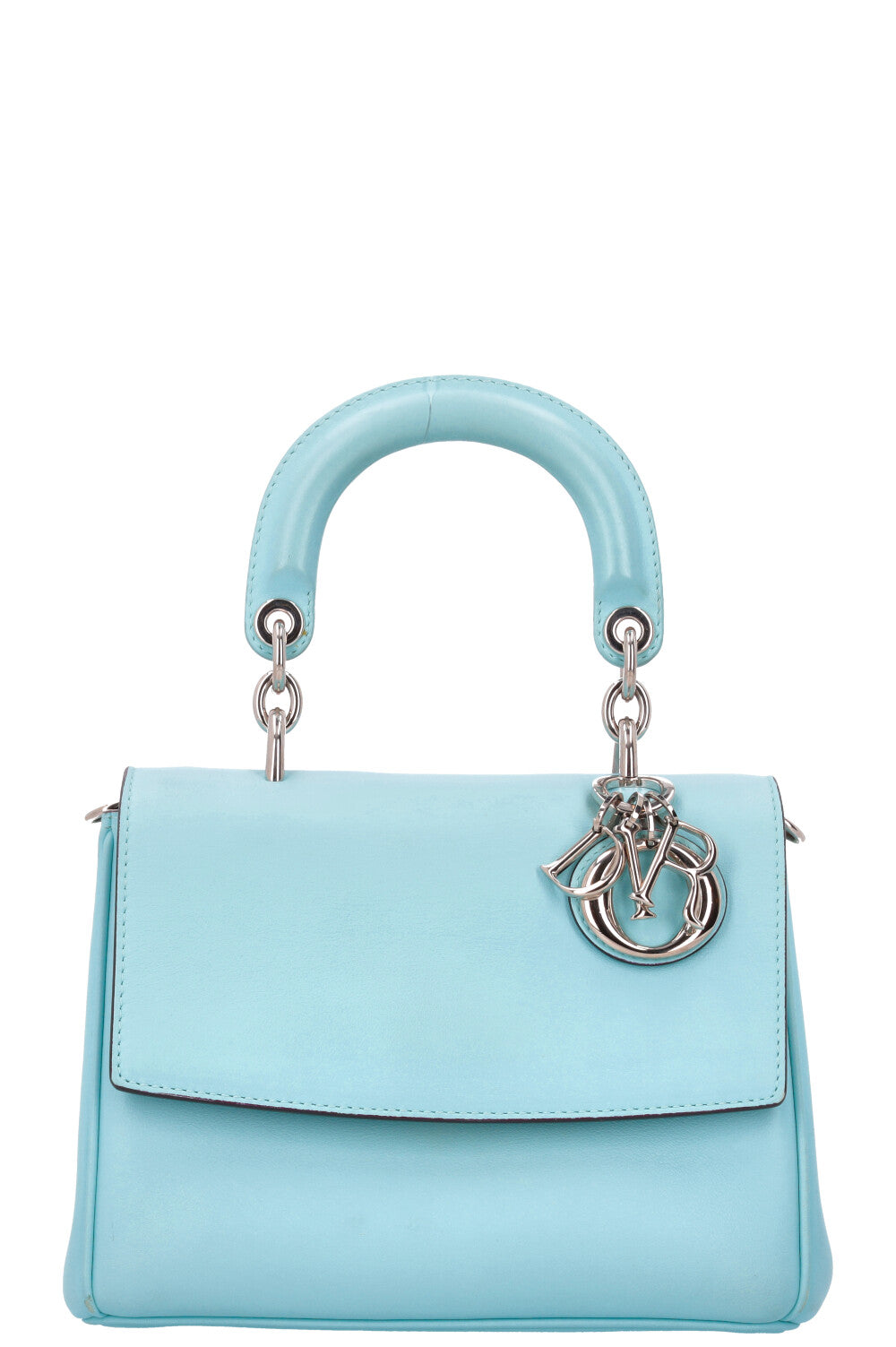 CHRISTIAN D1OR BeD1OR Mini Bag Leather Blue