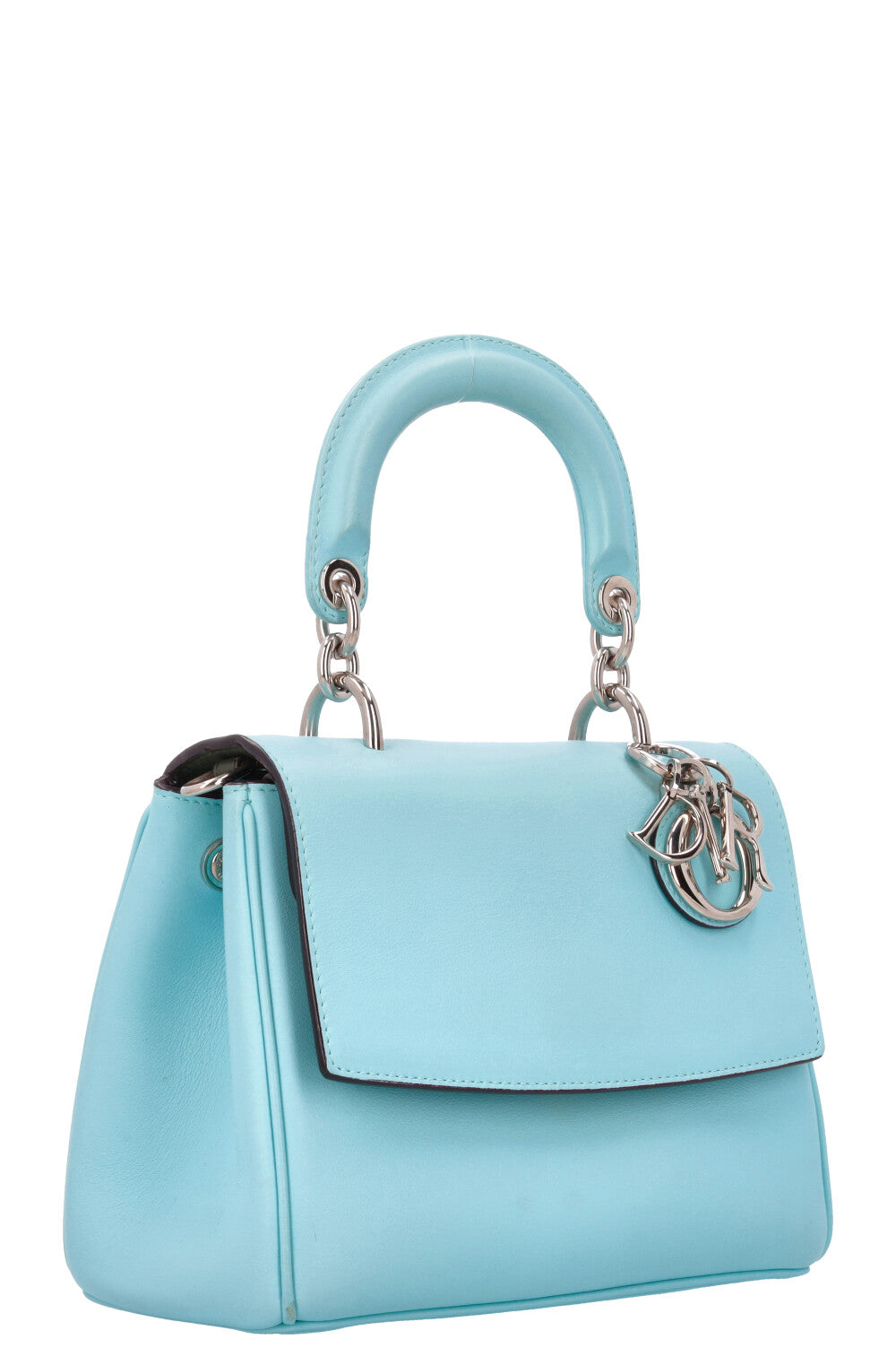 CHRISTIAN D1OR BeD1OR Mini Bag Leather Blue