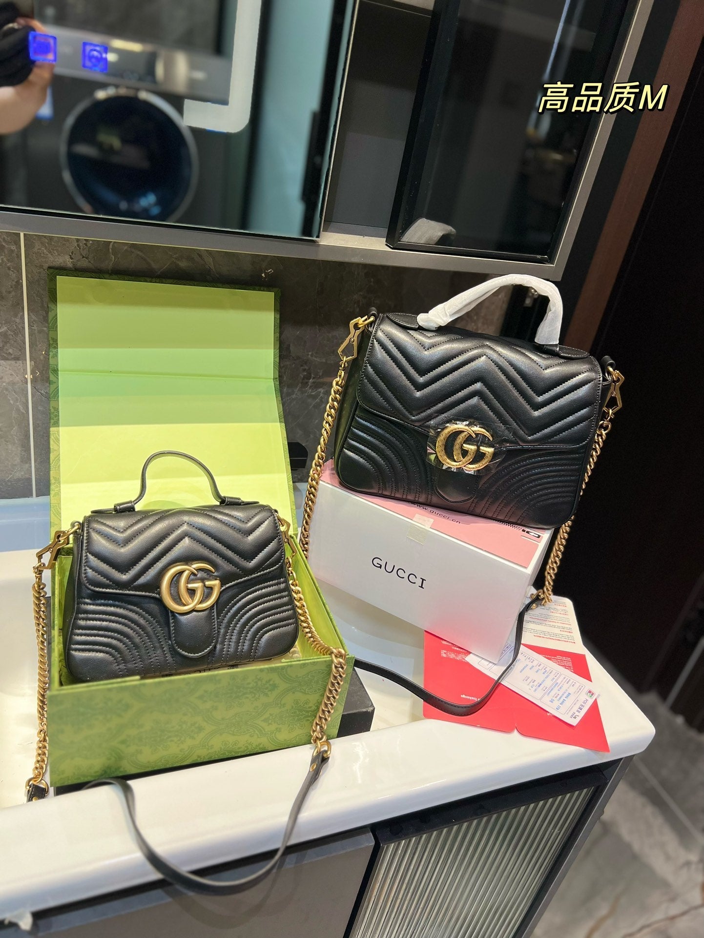 GCCI  Marmont Handbag Top Handle