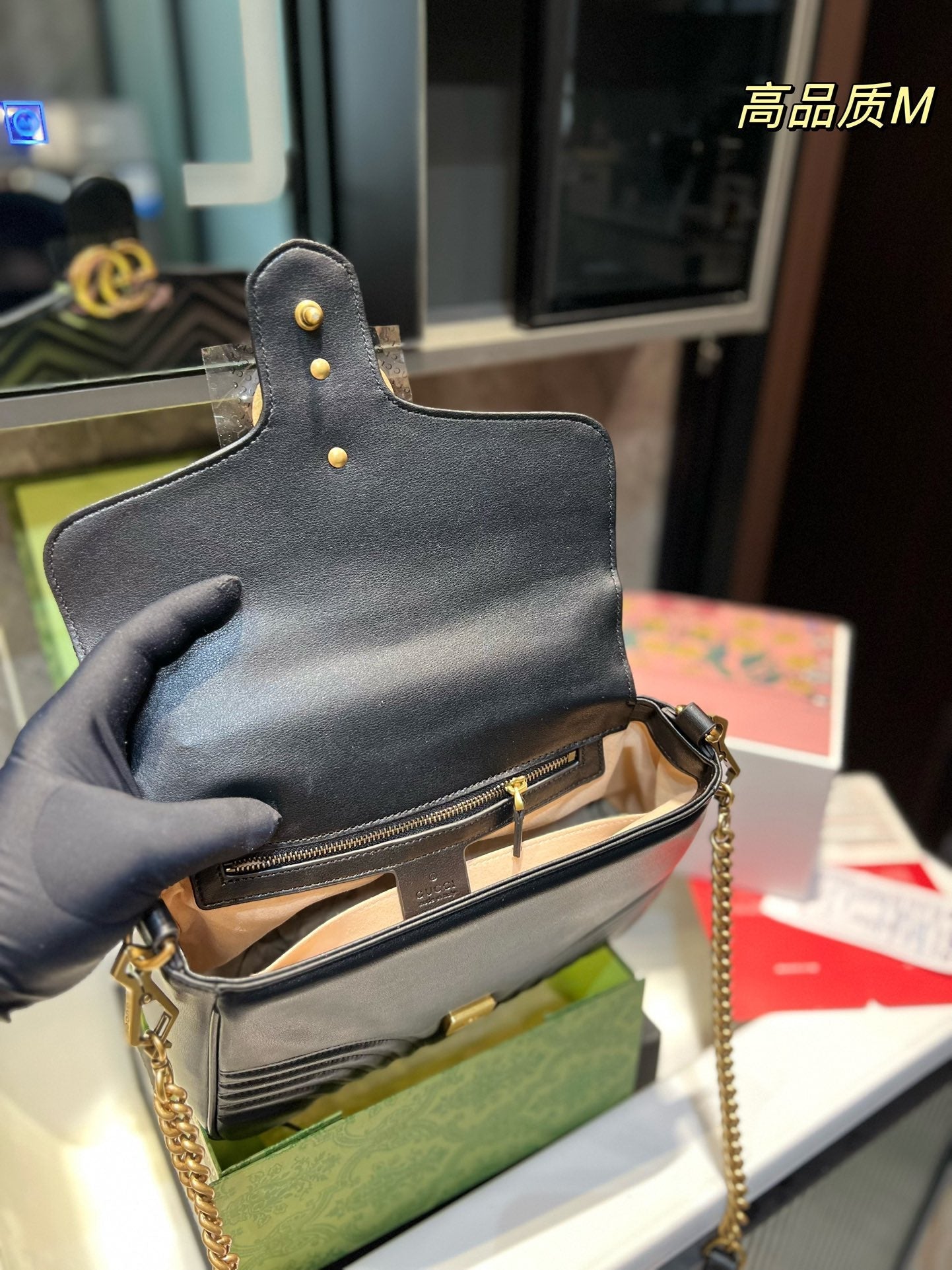 GCCI  Marmont Handbag Top Handle