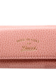 GCCI  Leather Logo Key Case
