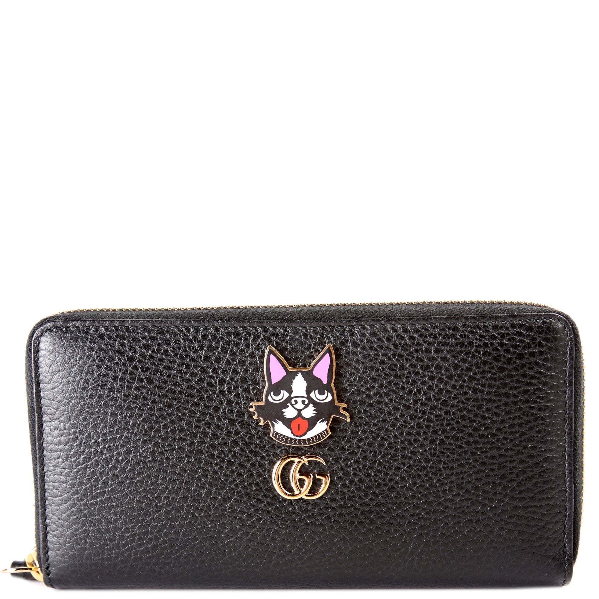 GCCI  GG Marmont Bosco Zip Around Wallet