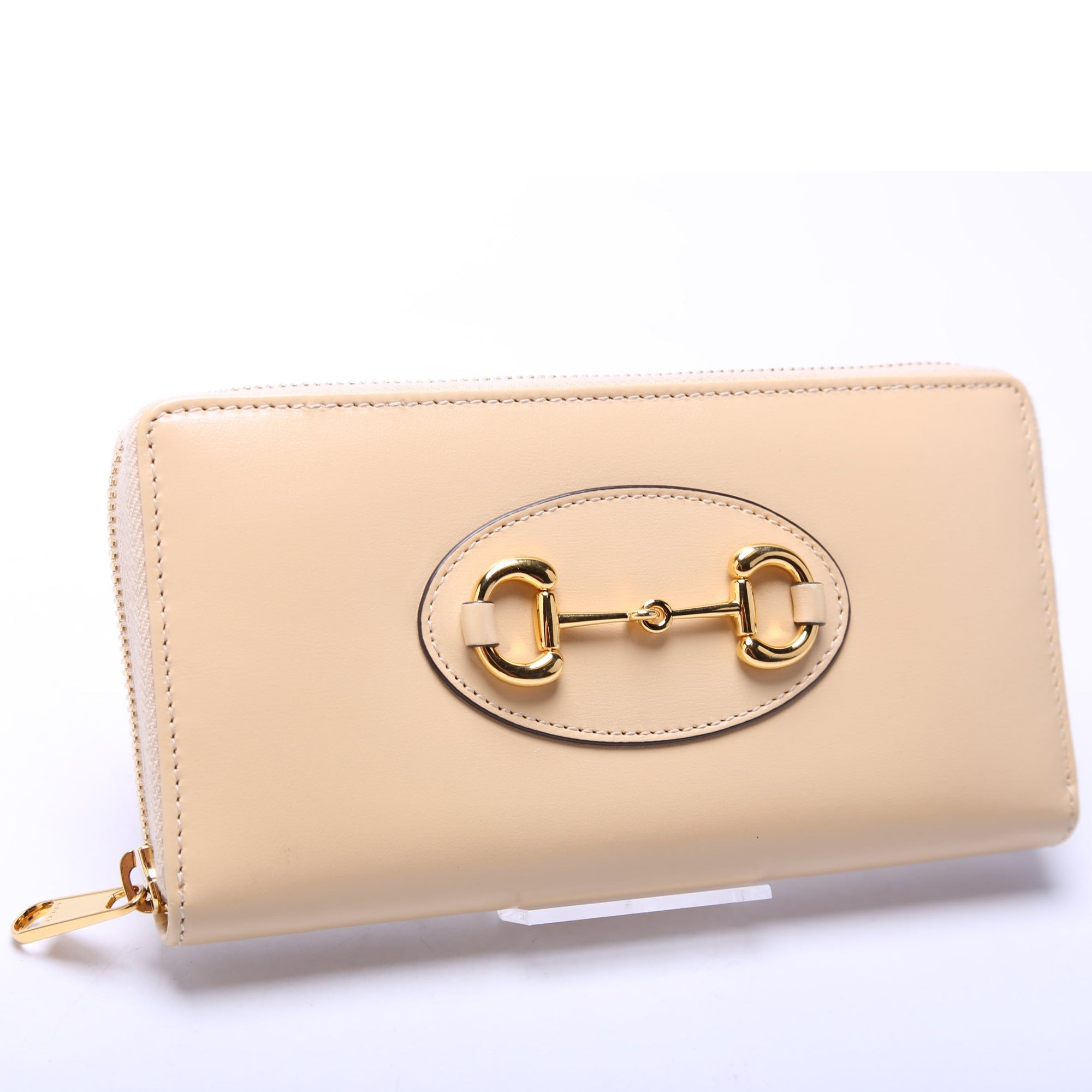 GCCI  Horsebit  Zip Around Wallet