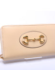 GCCI  Horsebit  Zip Around Wallet