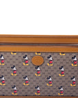 GCCI  GCCI X Disney GG Supreme Mickey Mouse Zip Pouch