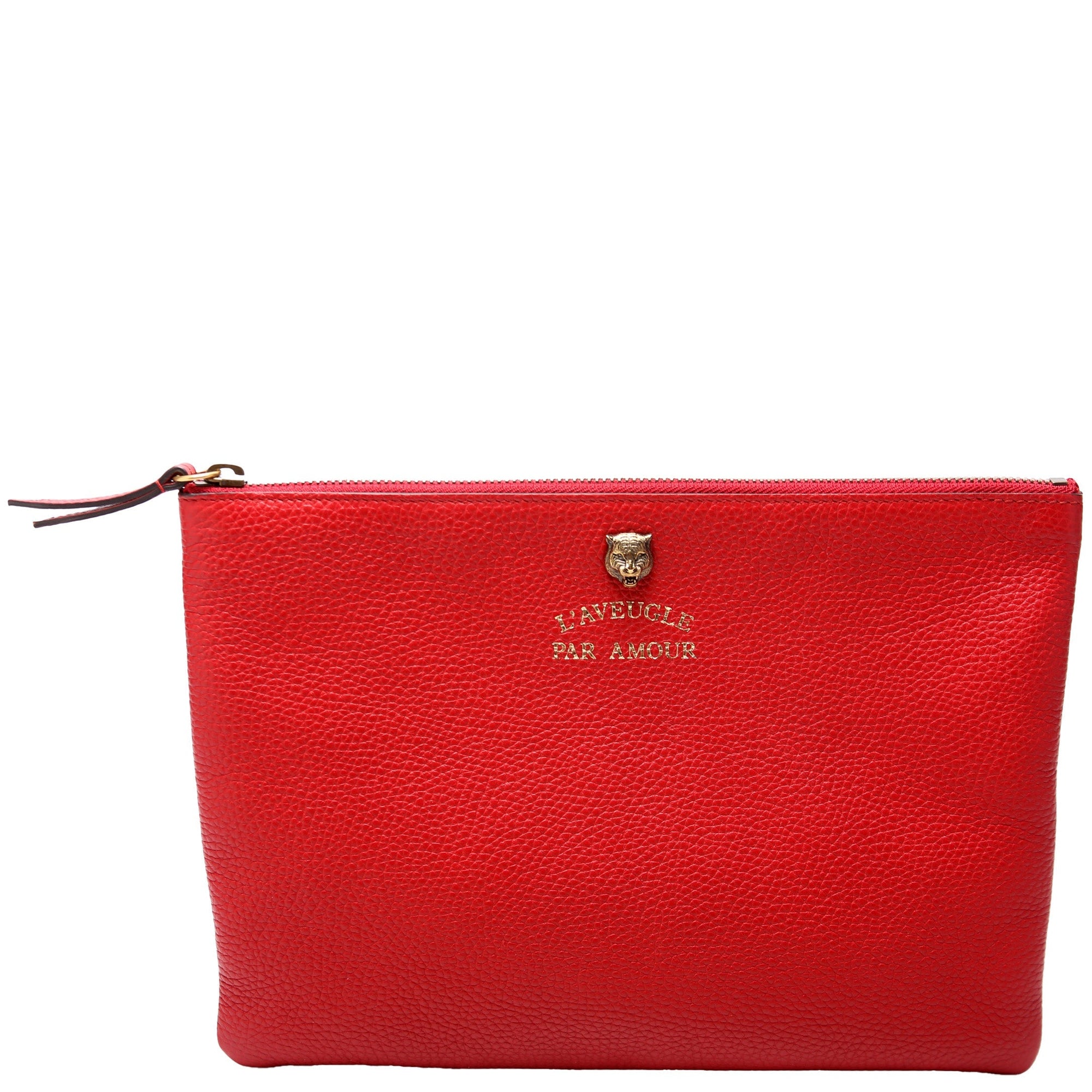 GCCI  Animalier Tiger Zip Pouch