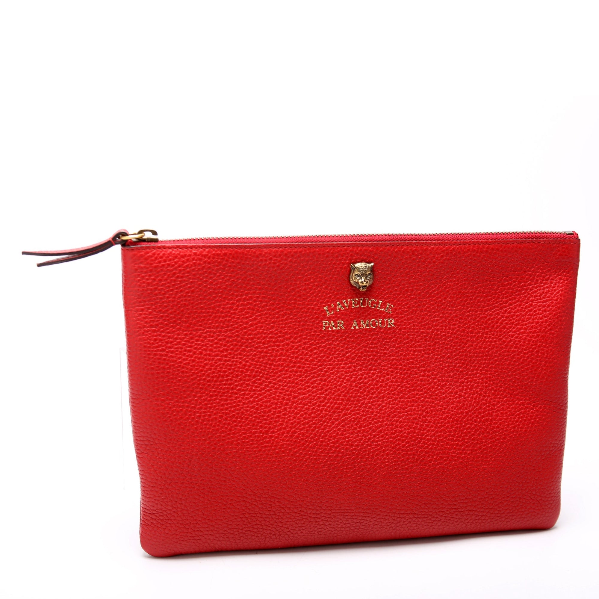 GCCI  Animalier Tiger Zip Pouch