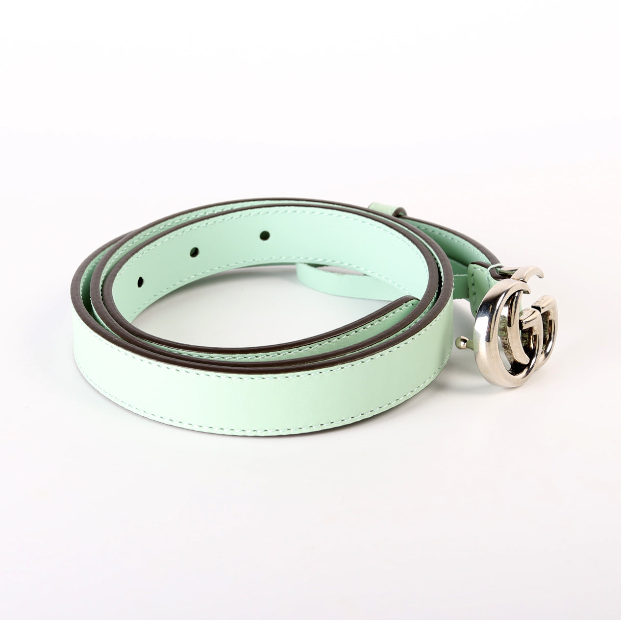 GCCI  GG Marmont Thin Belt Size /