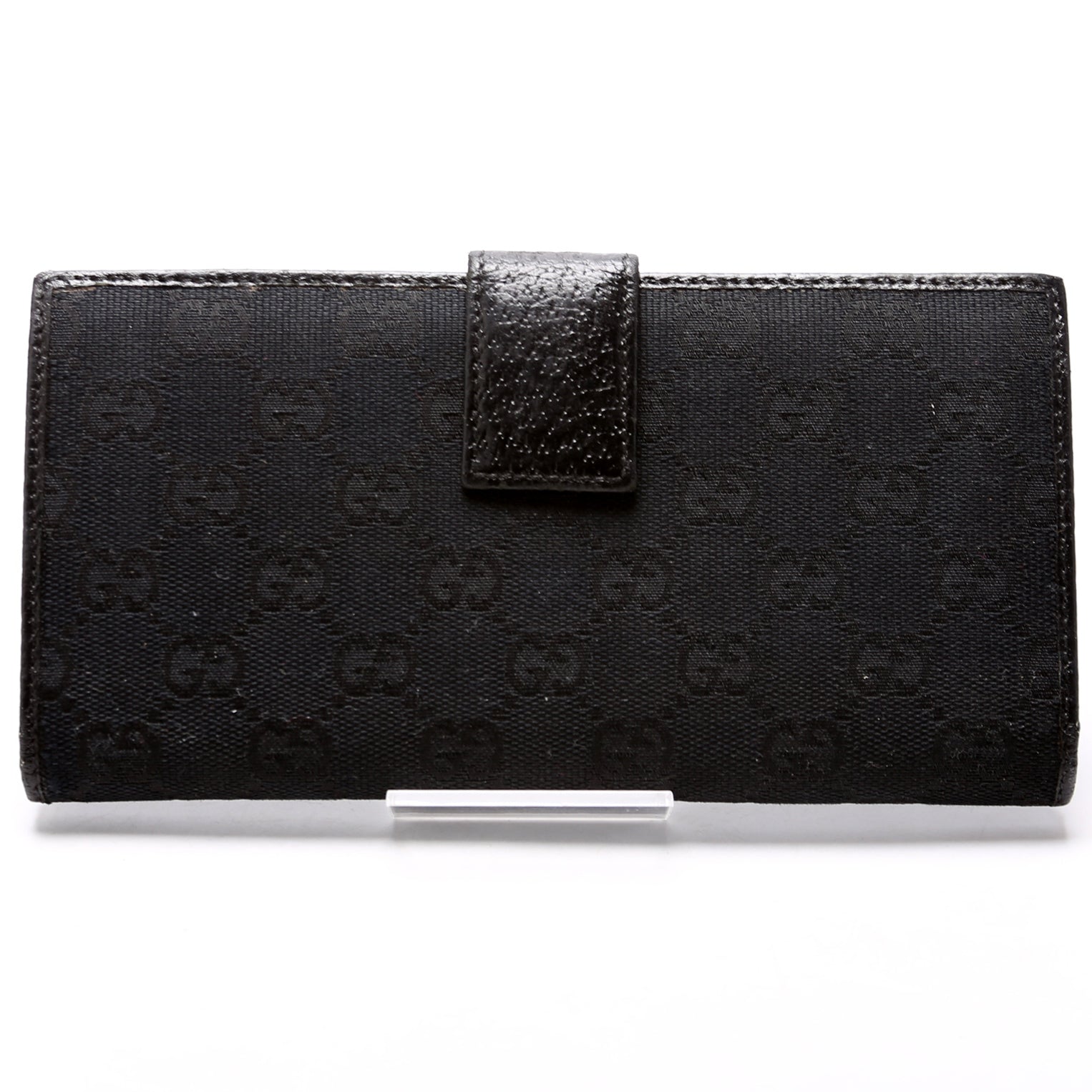 GCCI  GG Canvas Horsebit Continental Wallet