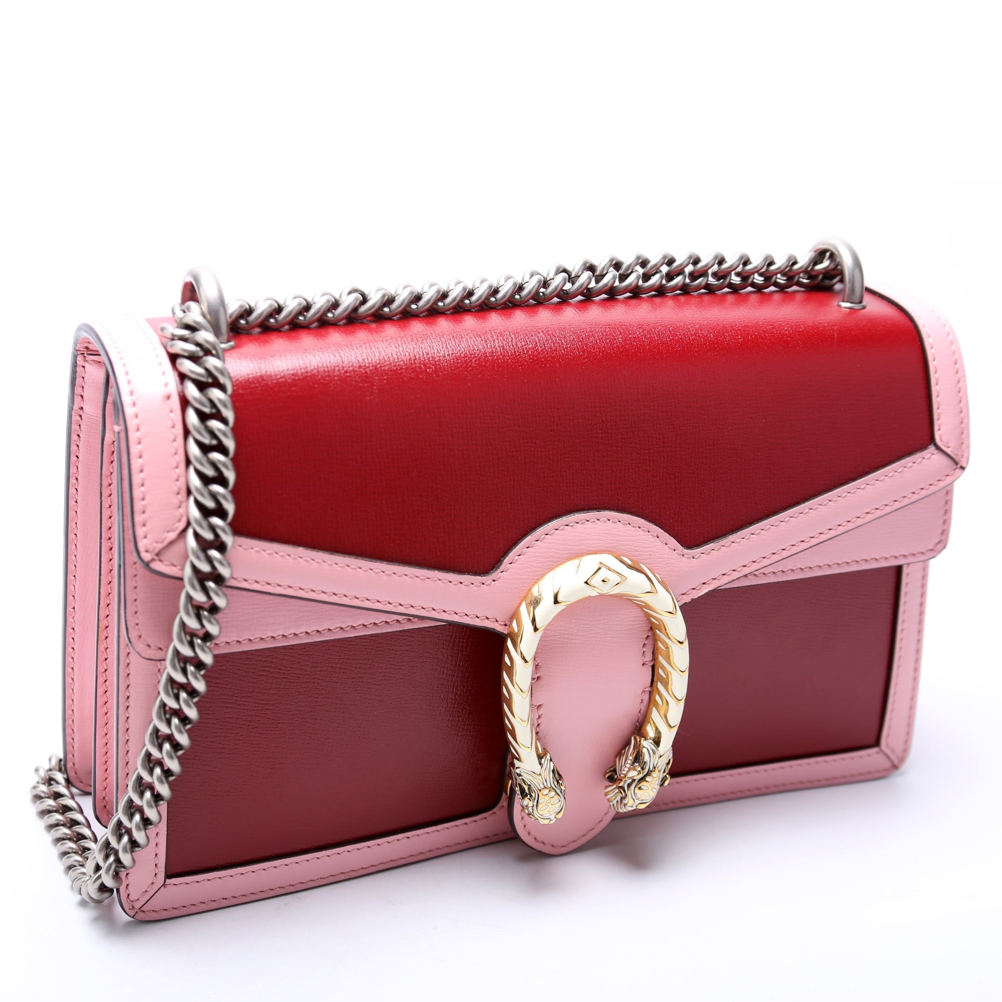 GCCI  Dionysus Enamel Leather Shoulder Small