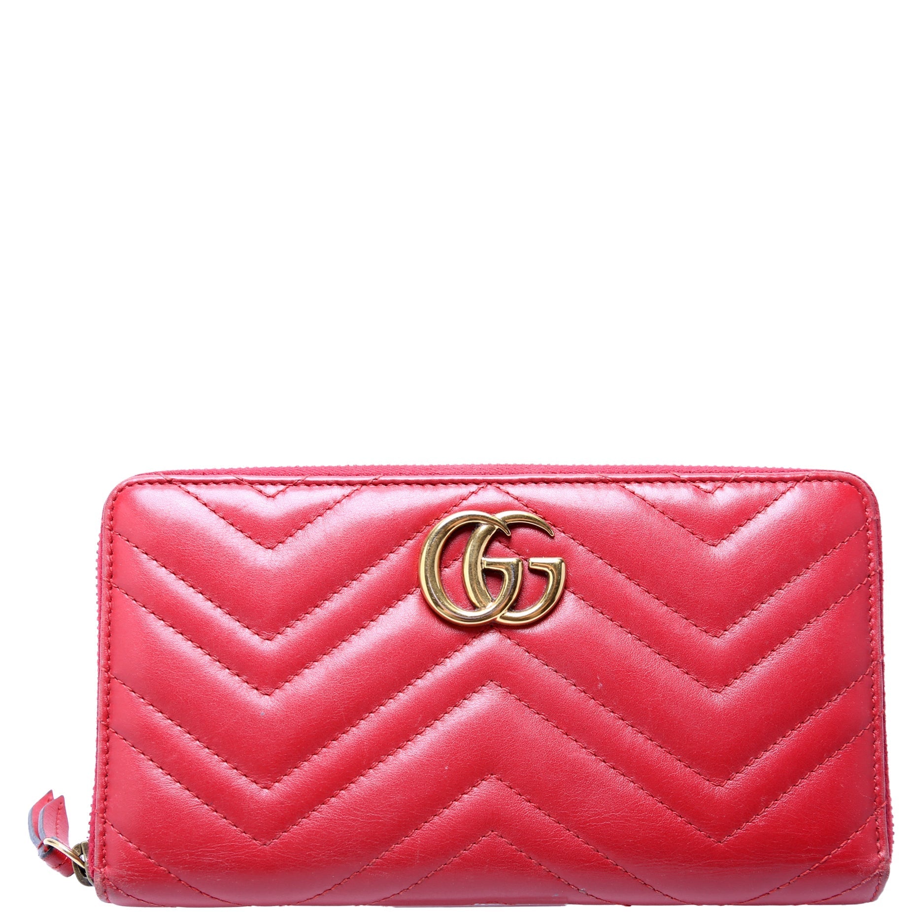 GCCI  GG Marmont Zip Around Organizer Wallet