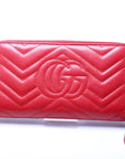 GCCI  GG Marmont Zip Around Organizer Wallet