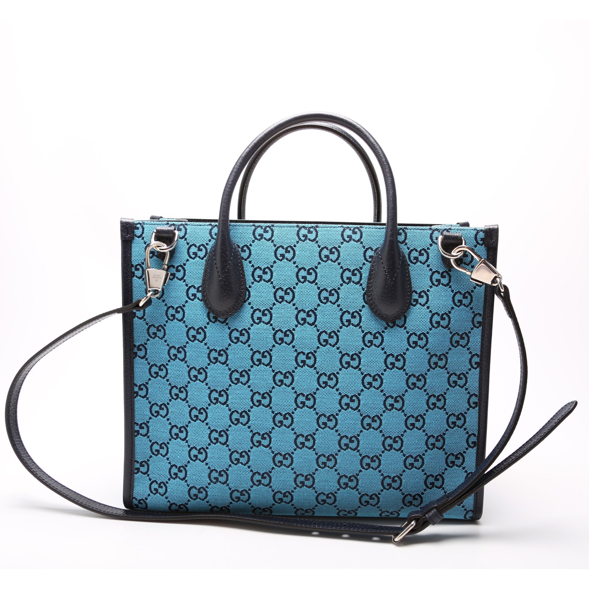 GCCI  GG Canvas Interlocking GG Small Tote