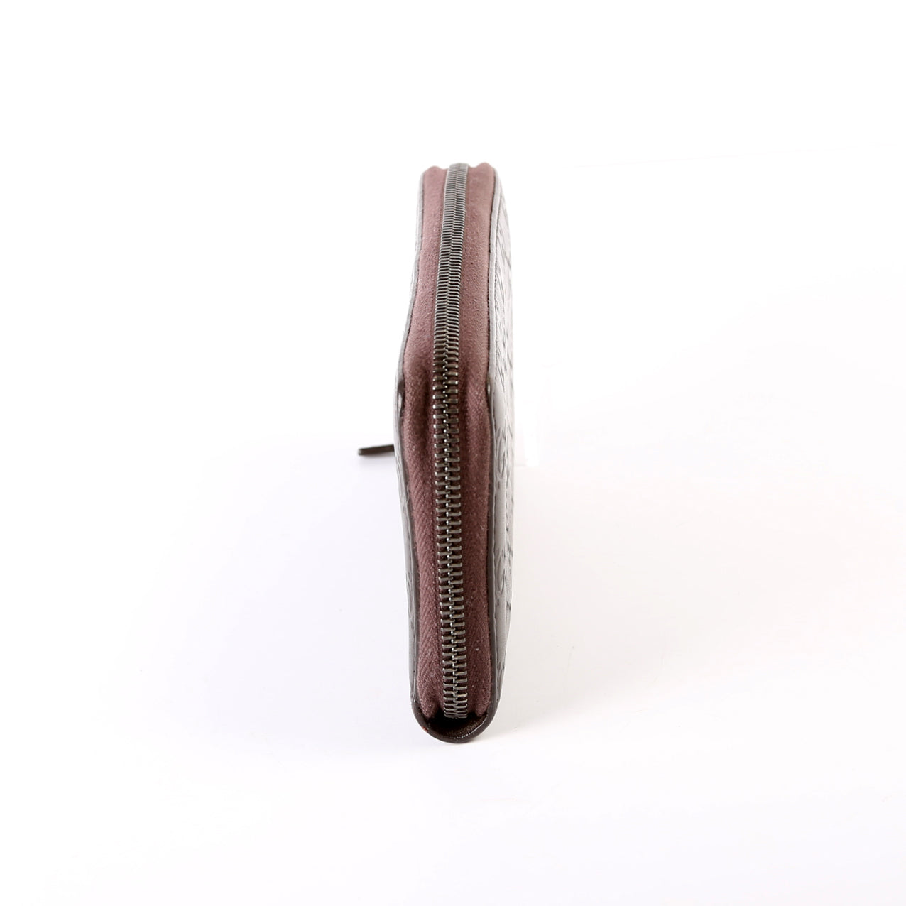 GCCI  GCCIssima Zip Wallet Brown