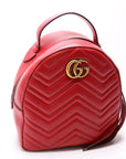 GCCI  Marmont Backpack Red