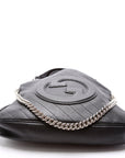 GCCI  Blondie Small Leather Tote Black