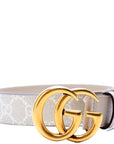 GCCI  GG Marmont Supreme/Leather Belt Size /