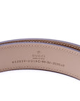 GCCI  GG Marmont Supreme/Leather Belt Size /