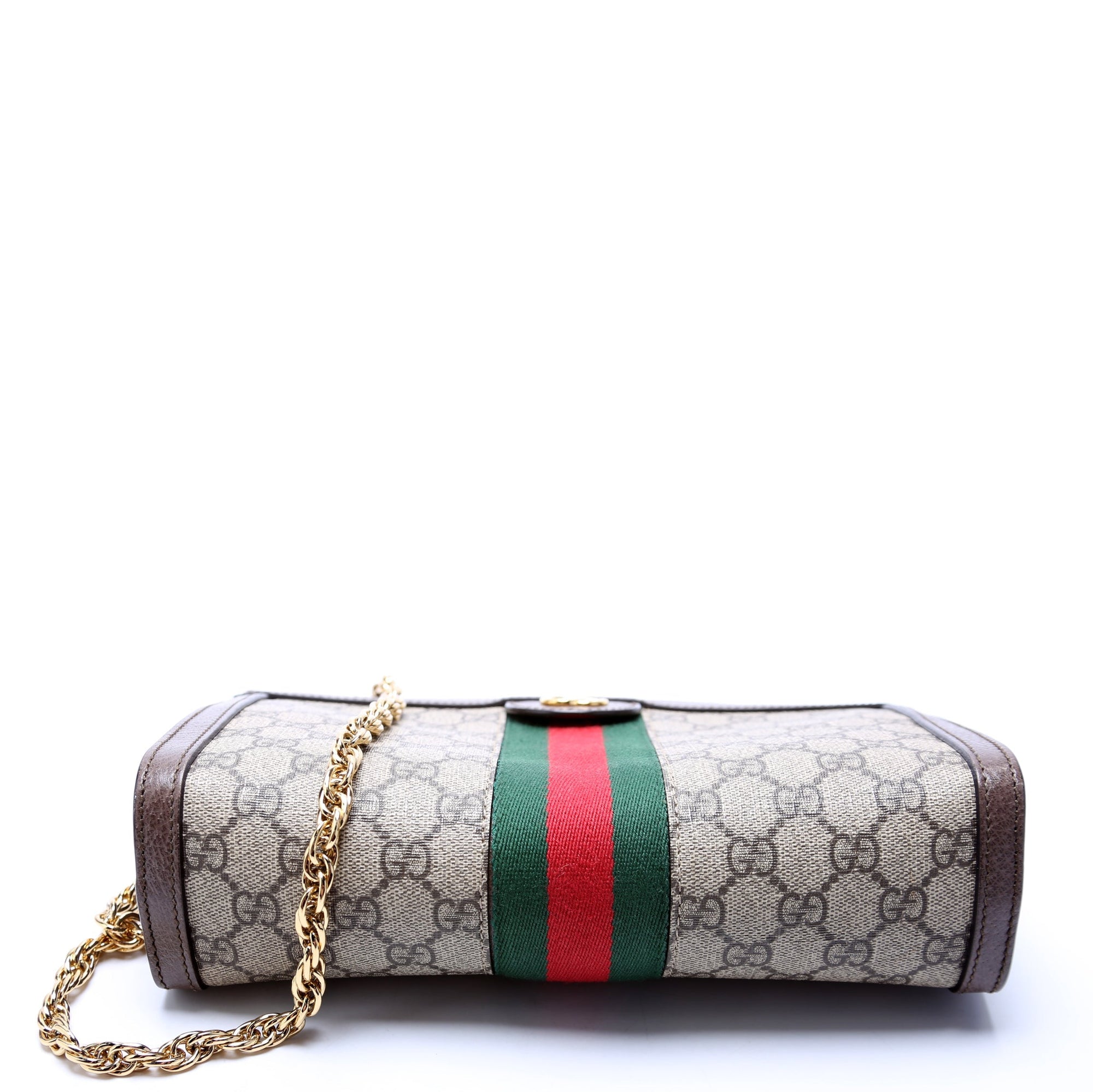 GCCI  GG Supreme Ophidia Small Chain Brown