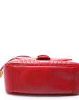 GCCI  GG Marmont Small Top Handle Red