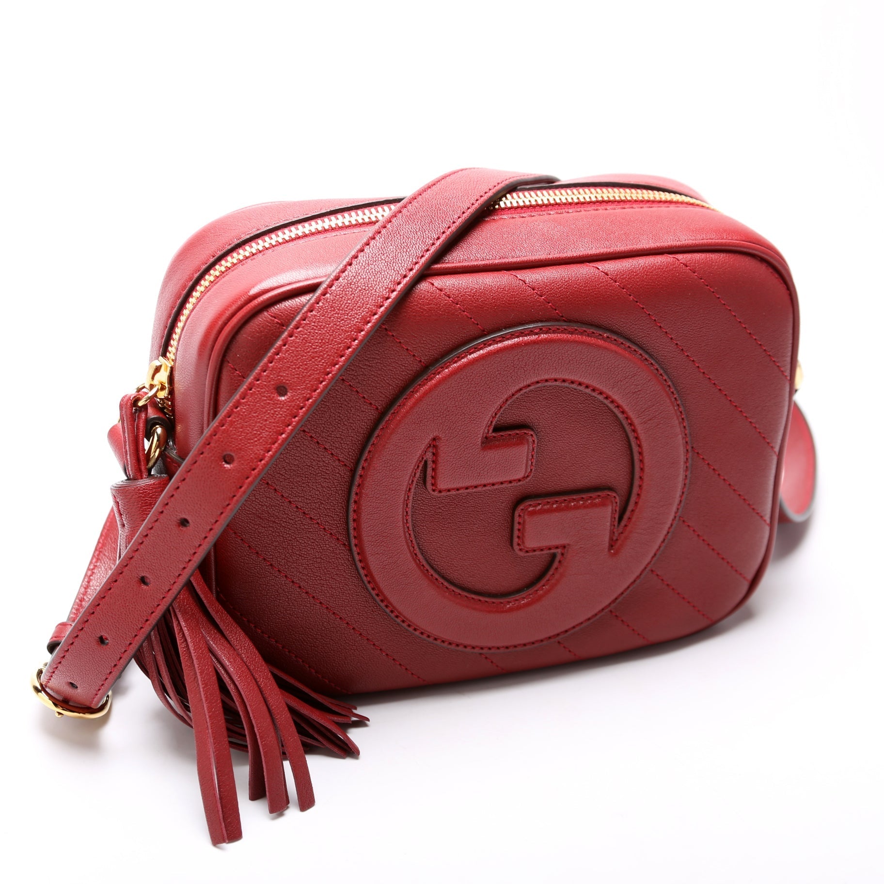 GCCI  Blondie Small Shoulder Bag Red