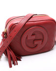 GCCI  Blondie Small Shoulder Bag Red