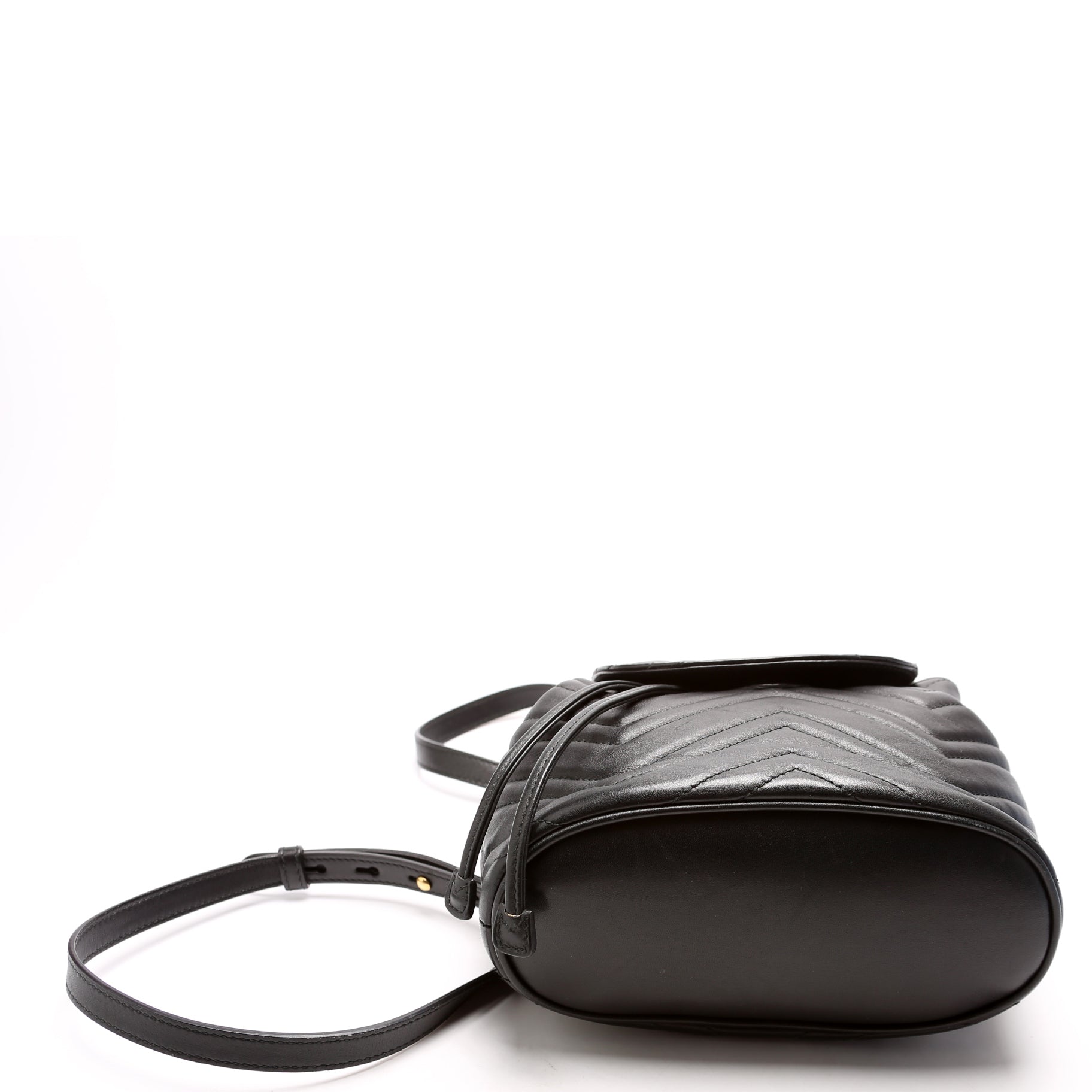 GCCI  Marmont Mini Backpack Leather Black