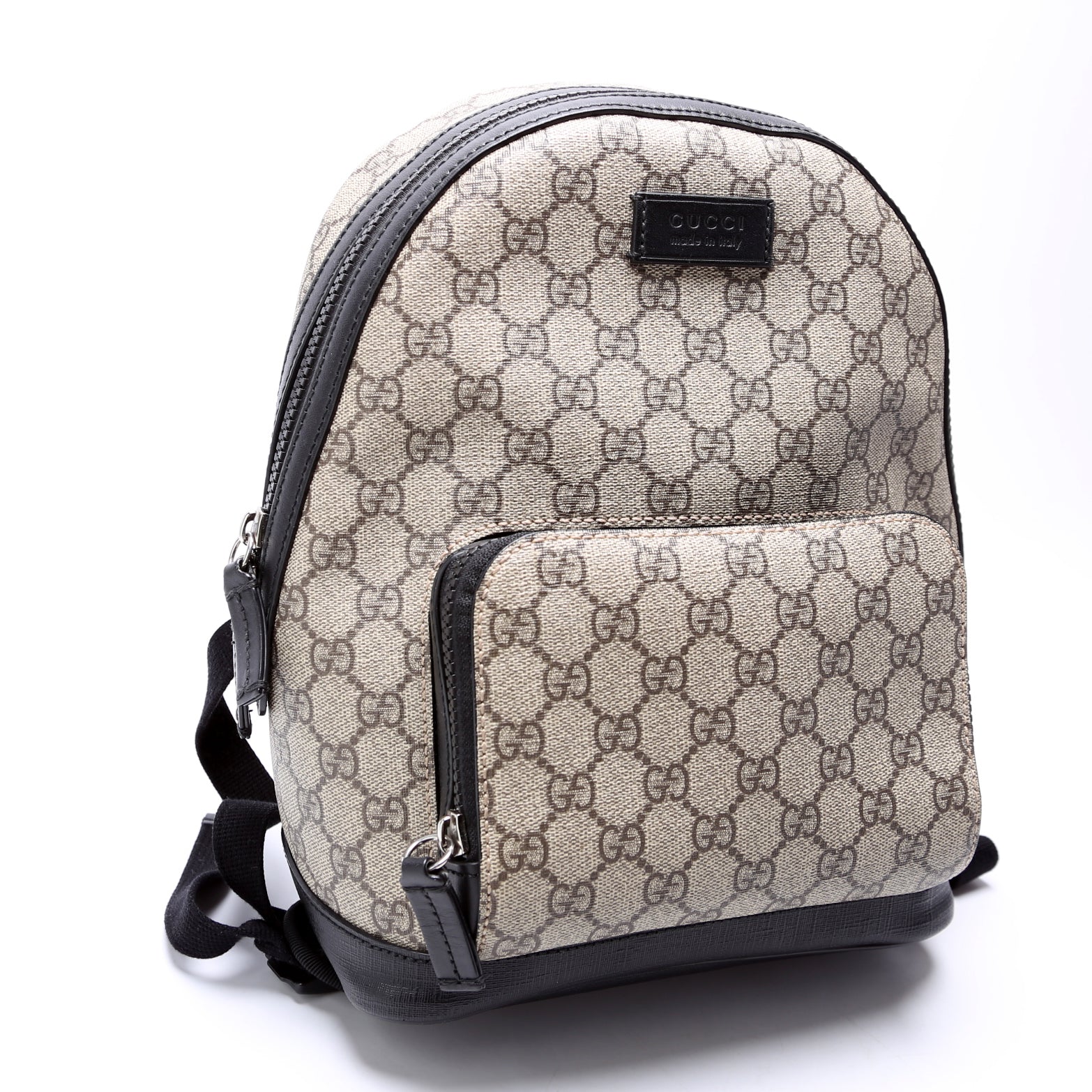 GCCI  GG Supreme Eden Backpack Small Beige/Black