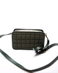 GCCI  GG Supreme Canvas Mini Shoulder Bag Green