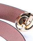 GCCI  Leather Reversible  Belt Size /