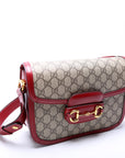 GCCI  Horsebit  Shoulder Bag Red