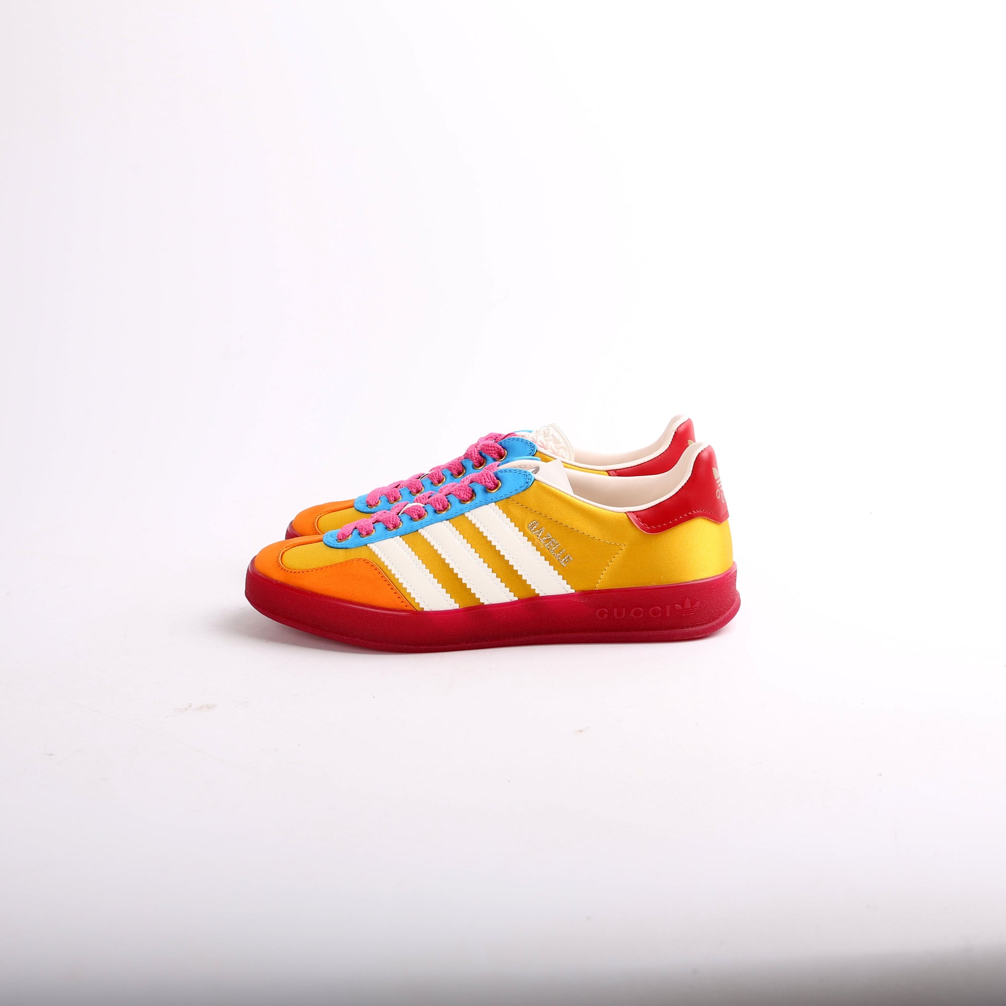 Adidas X GCCI Gazelle Silk Sneakers Size