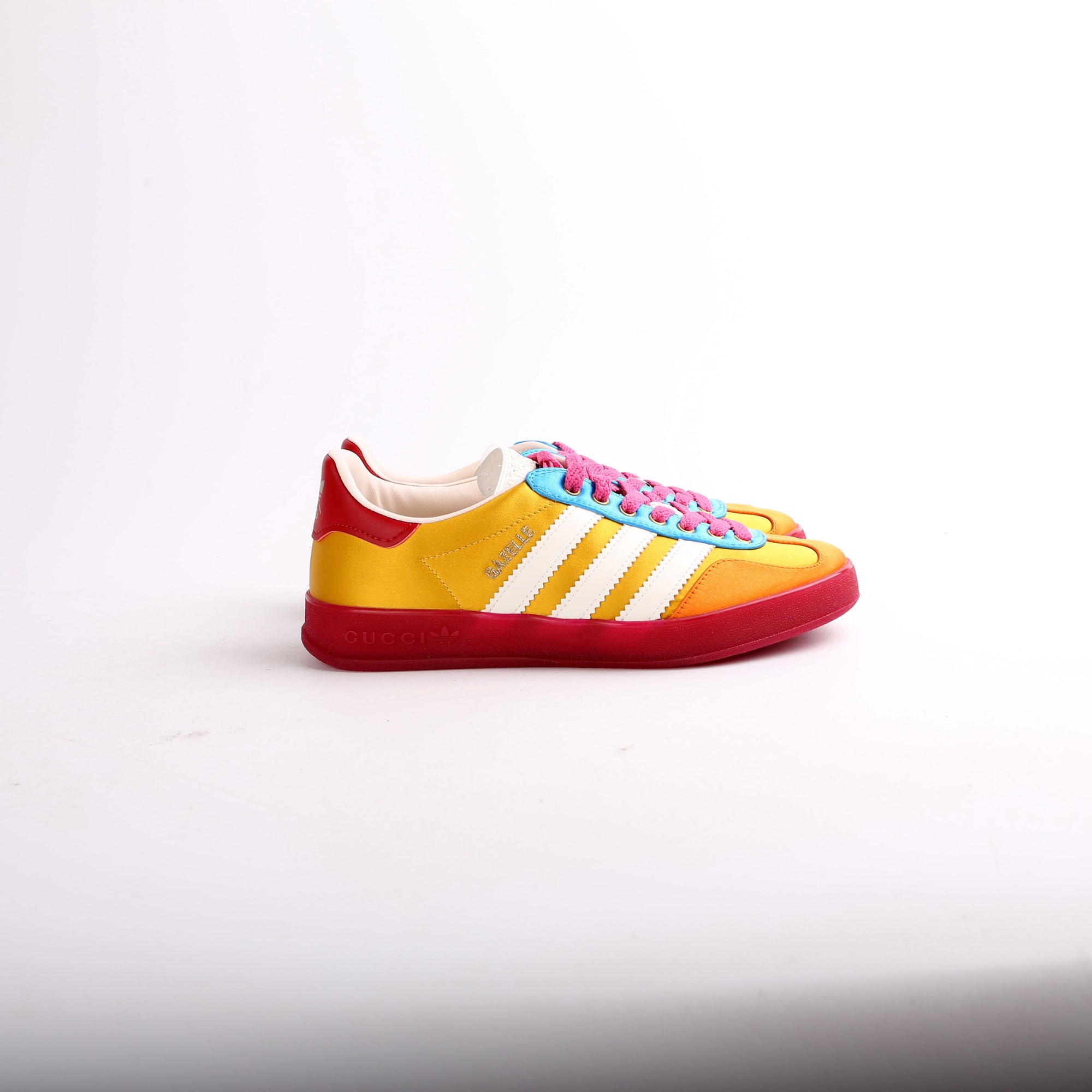 Adidas X GCCI Gazelle Silk Sneakers Size